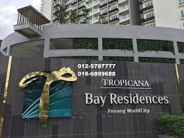 5.34336, 100.30918) is a condominium complex within the penang world city development, in the queensbay neighbourhood of bayan lepas. Tropicana Bay Residences Condo Penang World City Furnished 3 Rooms For Rent Roomz Asia