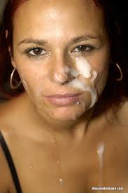 Splat Bukkake Jade - face dripping with massive cum loads