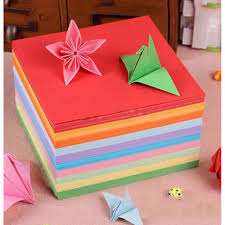 Cara membuat bunga mawar kertas origami. Kertas Origami Rainbow Shopee Indonesia