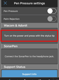 In this case, i would recommend the deco 01 v2. Pen Pressure Medibang Paint