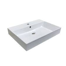 Buy products such as aquarior 18 wall mount sink ceramic sink washing basin for bathroom with drain at walmart and save. Energy 60 Ada Compliant Wall Mounted Bathroom Sink In Ceramic White 23 6 Modo Bath