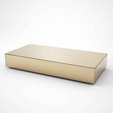 The table base features an intricate design, one that you will admire more and more every day. Rectangular Bronze Mirrored Coffee Table By Mirrorbox Klarity Glass Furniture