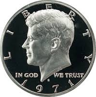 1971 s kennedy half dollar proof value cointrackers