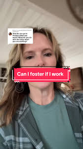 Replying to @user4153056111674 Yes! You can Foster and work! #fostercare