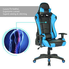 Imwh Racing Hochwertiger Burostuhl Gaming Stuhl Ergonomischer Hohenverstellbar Schreibtischstuhl Chefsessel Computerstuhl Schreibtischstuhl Burostuhl Drehstuhl