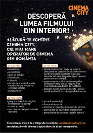 Downtown cinema plus (1.3 mi). Barman Barista Casier Plasator Cinema City Sun Plaza Cinema City Romania Aplica Pe Ejobs