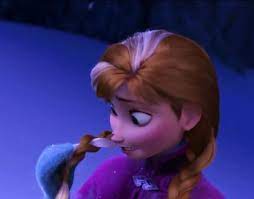 Your Hair Its Turning White Does It Look Bad No You Hesitated I Did Not Hair Turning White Great Disney Movies Anna Hair