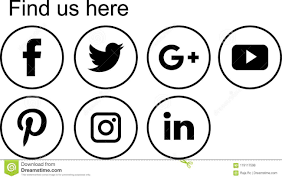 Black And White Social Media Icons Png Social Media Icons Social Media Icons Media Icon Vector Icons Free