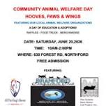 Community Animal Welfare Day - Hooves, Paws & Wings
