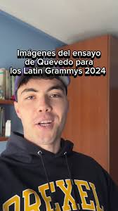 Quevedo Latin Grammy Outfit