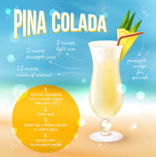 Check spelling or type a new query. Pina Colada Cocktail Rezept Plakat Mit Getrank Im Glas Und Indredients Liste Vektor Illustration Lizenzfrei Nutzbare Vektorgrafiken Clip Arts Illustrationen Image 36519962