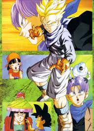 Trunks Pan Giru And Goku Gt Dbz Trunks Looks Cute As A Girl Lol Visit Now For 3d Dragon Ball Z C Dragon Ball Super Manga Dragon Ball Art