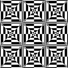 Set of 6 art deco geometric patterns, seamless wallpaper. Op Art Design Seamless Geometric Stock Vector Colourbox