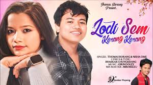 Lodi Sém Kérang kérang || Thomas borang ll Nisha ome ll new mising (Lyrical  video song)2024