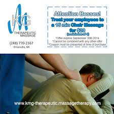 Attention Bosses Treat Your Employees To A 15 Minute Chair Massage From Kmg For Only 20 When You Buy One For At Least Massage Business Mobile Massage Massage