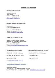 #2 best value of 156 places to stay in spreewald. Anschriften Von Hotels Und Unterkunften Der Stc Motodrom