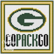 Huge selection of counted cross stitch charts from your favorite designers. Green Bay Packers Go Pack Go Cross Stitch By Thecreativecubby Cross Stitch Cross Stitch Patterns Diy Cross Stitch