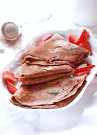 Ecco la ricetta senza lievito. Crepes Al Cacao Con Yogurt Ricetta Con E Senza Il Bimby