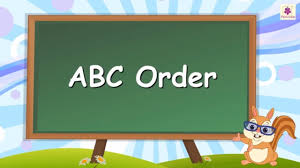 Free printable preschool english language activities for young children old to cut and paste alligator,crab, dolphin,starfish,parrotfish,fish in abc order. Learn Abc Order Or Alphabetical Order For Kids English Grammar Grade 2 Periwinkle Youtube