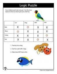 Our free puzzles use bright colors and fun themes that will help to engage children. Printable Logic Puzzles For Kids Woo Jr Kids Activities