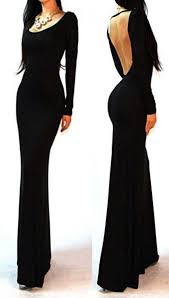 Black Floor Length Long Dress Full Sleeve Backless Prom Dresses Long With Sleeves Prom Dresses With Sleeves Backless Dress Formal