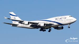 Tlv El Al Boeing 747 400 4x Elb On Final Approach To Run