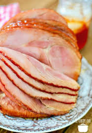That's right… this maple it's actually so simple to heat a precooked ham in a crock pot! Crock Pot Sweet Tea Glazed Ham The Country Cook