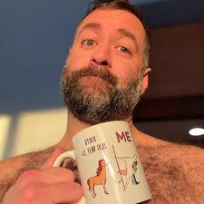 Well, I guess this is what 40 looks like #scruffychef #daddybear  #birthdaybear