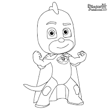 Elige imágenes de gatos animados para dibujar. Dibujos Para Colorear De Los Heroes En Pijama Novocom Top