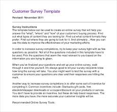 Insert your logo and send your satisfaction survey (css) out quickly and easily. 14 Customer Survey Templates Doc Pdf Free Premium Templates