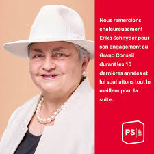 En ce début de session, nous souhaitons la bienvenue à Pascale Michel au  sein de la députation socialiste ! C'est également l'occasion d'adresser un  immense Merci à Erika Schnyder pour son engagement