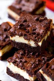 The combination of rich brownie with the sweet and slightly tart cream cheese frosting in this recipe. Mocha Cheesecake Brownies Sally S Baking Addiction
