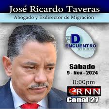 Les invito a sintonizar hoy, sábado 9 de noviembre, a las 8:00 P. M., por  RNN, Canal 27, nuestra intervención el el programa Encuentro Directo junto  a los buenos amigos ⁦‪@RamonNunez81‬⁩ y ⁦‪@‬