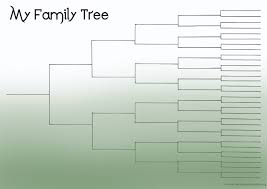 Blank Family Tree Chart Template Free Family Tree Template