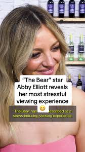 #TheBear star #AbbyElliott says she was stressed watching Bravo’s  #TheValley 😬