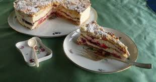 Die Flockensahnetorte Lebensmittel Essen Kuchen Ohne Backen Essen