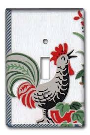 Shop the lang store for calendars by lang, avalanche and wells street by lang products. Country Cottage Rooster 1950 S Vintage Wallpaper Switch Plate Rooster Vintage Rooster Chicken Wallpaper