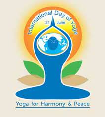 The most common yoga day logo material is polyester. International Yoga Day 2019 Date History Theme Significance Logo