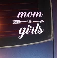 10 best car stickers of may 2021. Mom Of Girls Vinyl Car Decal Girl Decals Car Decals Vinyl Car Girls
