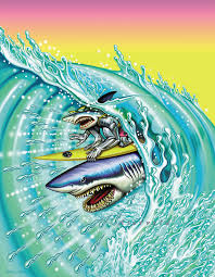 Pin By Maui And Sons On Classic Art Surf Painting Surf Art Surf Poster