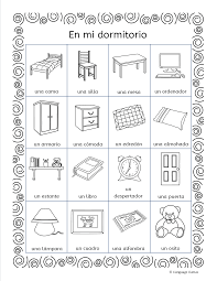 Mi Dormitorio Flashcards Word Wall Handout Worksheets Flip Books Activities And Games This 77 Spanish Words Spanish Teaching Resources Spanish Lessons