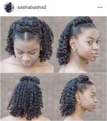 Braid Out Twist Out Natural Hair Half Up Half Down Braidsformediumlengthhair Like What Natural Hair Twists Medium Natural Hair Styles Natural Hair Styles