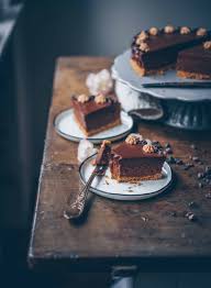When the batter is made, pour it into the prepared baking sheet. Chocolate Mousse Cake Recipe Vegan Klara S Life