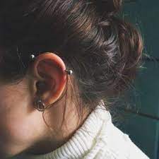Industrial Piercing 101 Everything You Need To Know Dat Piercing Ear Piercings Industrial Piercing Earings Piercings