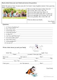 My Family Reading Practice English Esl Worksheets Reading Comprehension Practice Reading Practice Family Reading