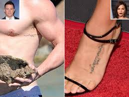 Channing Tatum And Jenna Dewan Still Have The Matching Tattoos They Got On  Their Honeymoon | Entertainment Tonight