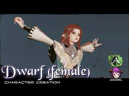 Female Dwarf Character Creation Female Dwarf Character Creation Character
