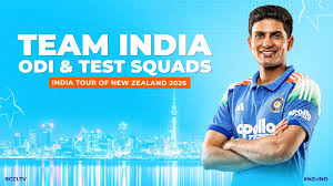 India Squad New Zealand ODI Series latest news photo (BCCI)