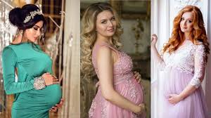 فساتين حوامل لجميع المناسبات 2019 قنادر الحوامل للعيد اجمل فساتين سهرة للحوامل Dresses Bodycon Dress Fashion