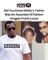 Diddy's father Melvin Combs was an associate of 1969s/70s Harlem Kingpin  Frank Lucas, the man depicted by Denzel Washington in the movie American  Gangster. Thoughts? 🚨💭 #MobTies